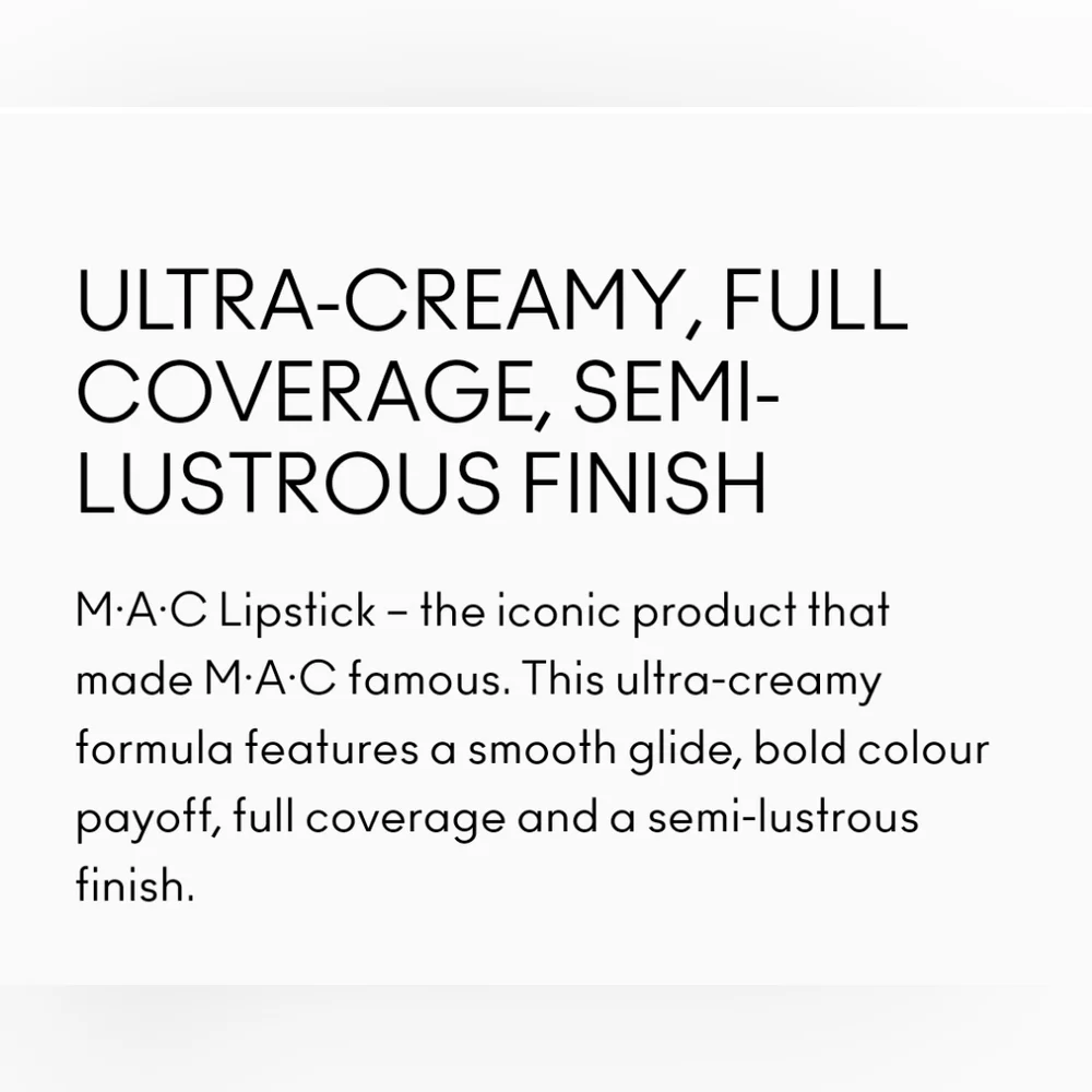 MAC Cosmetics amplified this